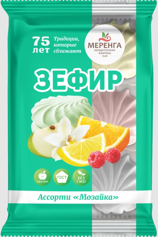  Меренга Зефир Мозайка, 270г  в Красноуфимске