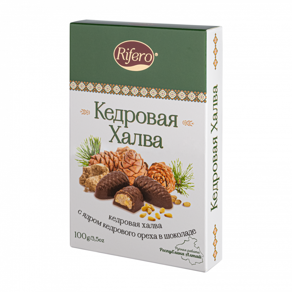  Риф и ко Конфеты "Кедровая халва" 100г   в Красноуфимске