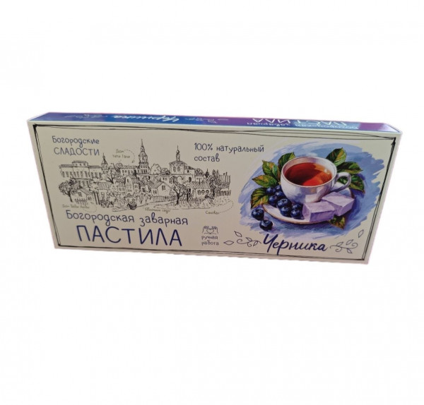№1 Пастила заварная "Черника", 250г в Красноуфимске
