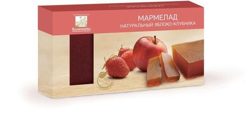  Мармелад пластовый 210г Яблоко-Клубника в Красноуфимске