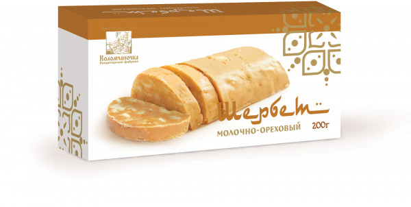 №1 Шербет МОЛОЧНО-ОРЕХОВЫЙ, 200г в Красноуфимске
