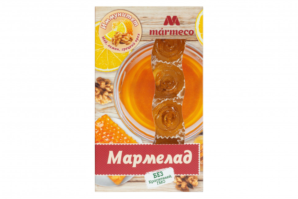  Мармелад "Иммунитет"  Мёд, лимон, грецкий орех, 180г  в Красноуфимске